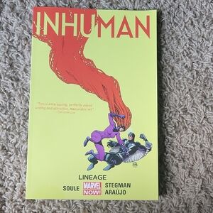 Marvel Inhuman Comic with Dynamic Cover